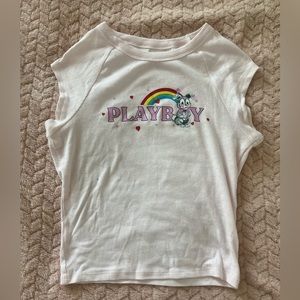 Playboy Bunny Cropped Tee